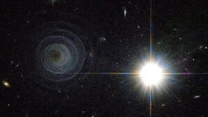 Una espiral perfecta aparece en el espacio