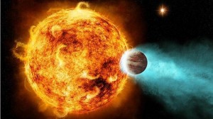 Un planeta «bombardeado» por su estrella