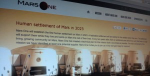 Lo que faltaba! Reality Show sobre un viaje a Marte (No es broma)