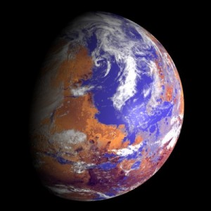 Altiplanos del sur marciano estuvieron recubiertos de agua