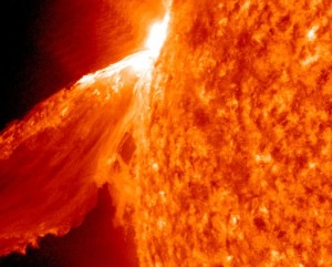 Así llegó a la Tierra la llamarada solar 