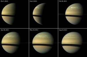 La Supertormenta que azotó a Saturno