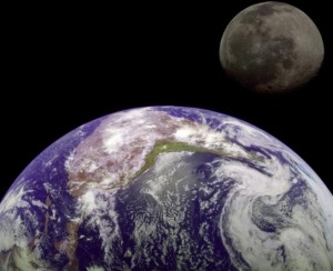 La edad de la Luna está escrita en la Tierra