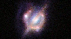 Hubble Fotografía Espectacular Choque de Galaxias 7.000 Años Después