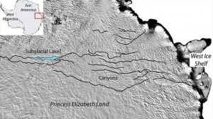 Encuentran el Cañon Más Grande del Mundo Bajo el Hielo Antártico