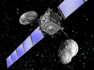 Cita a ciegas de Rosetta con Lutetia